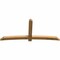 Ekena Millwork Bellingham Rough Sawn Timber Gable Bracket, Western Red Cedar, 108"W x 49"H x 4"D x 6"F, 11/12 Pitch GBW108X49X0406BEL00RWR - alternate 5